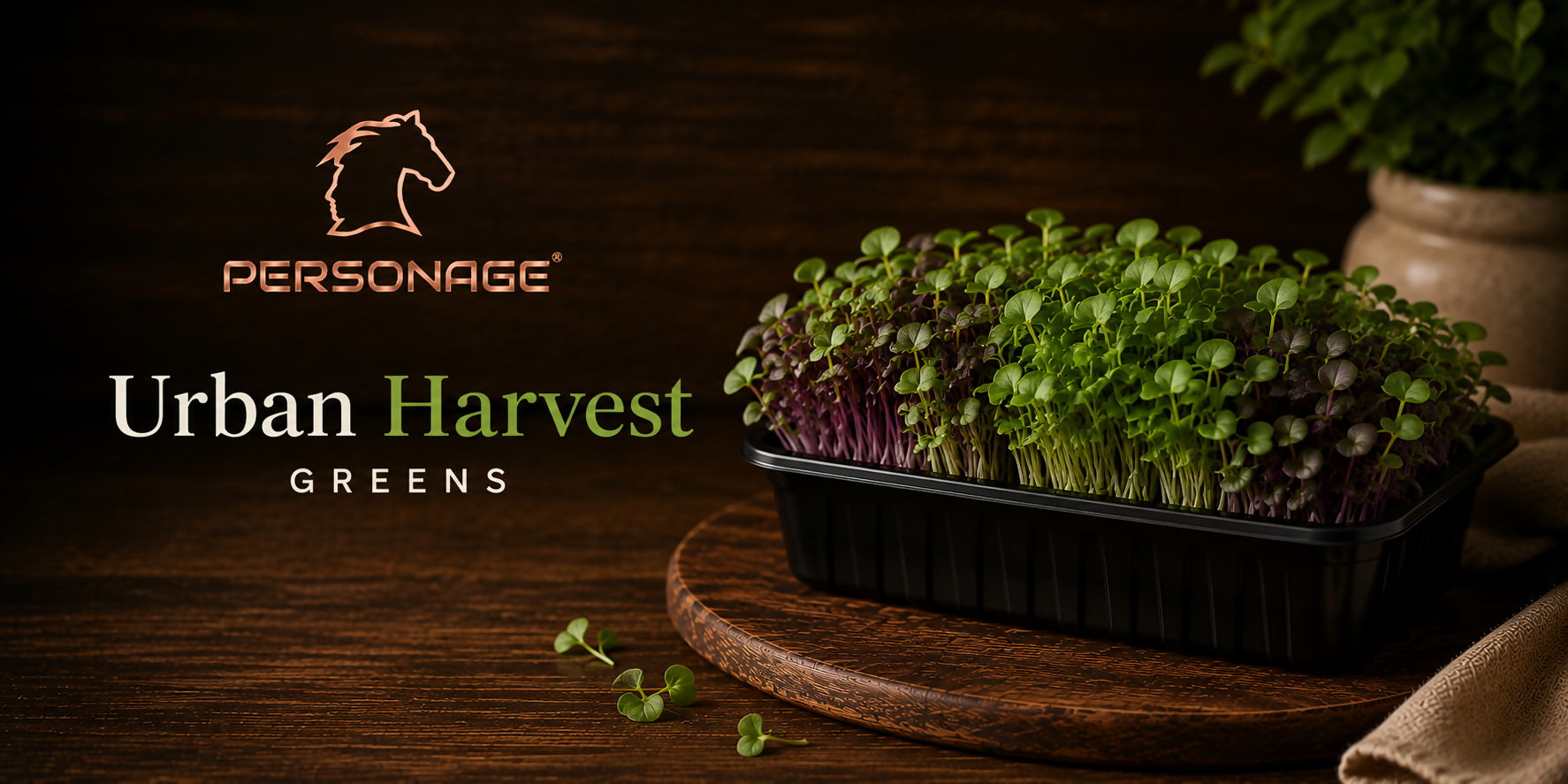 Urban Harvest Greens store banner