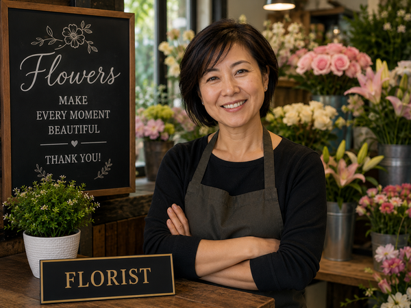 ⁠Florist (e.g., decorative plant shop)