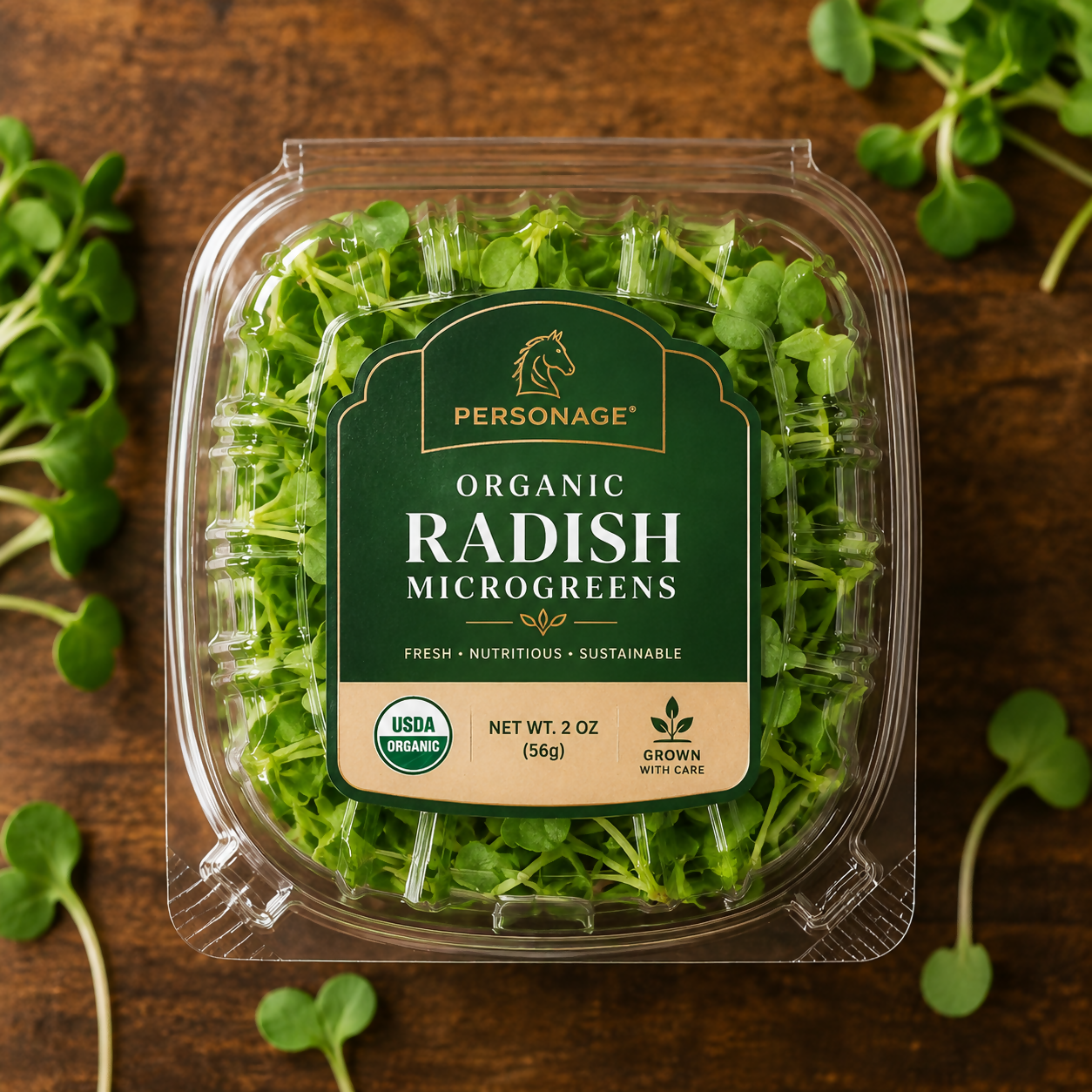Radish Microgreens Mix 2oz