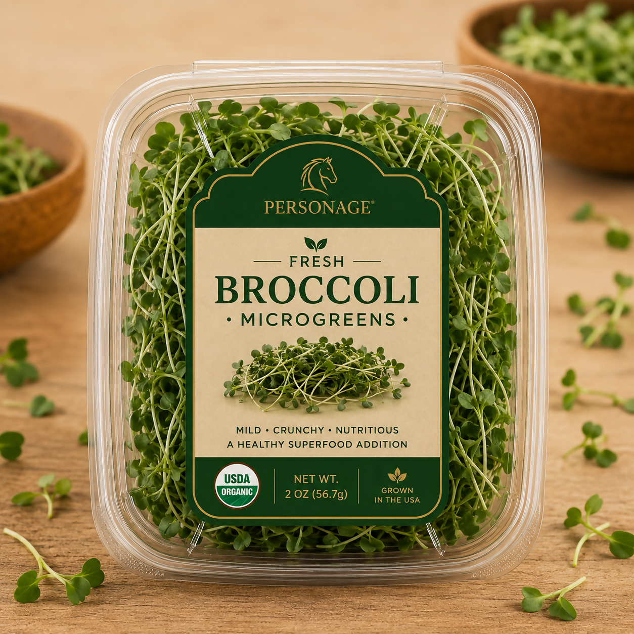 Broccoli Microgreens 2oz