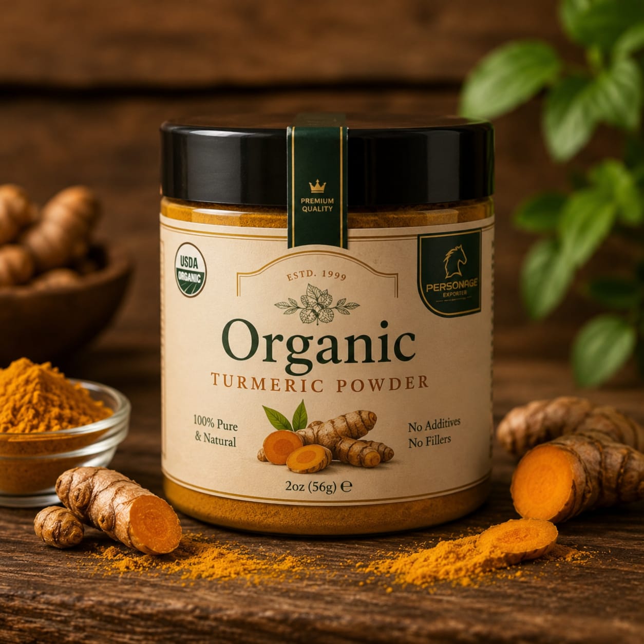 Organic Turmeric Powder 2oz