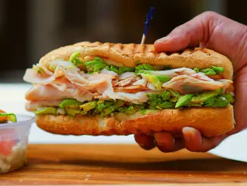 Wild Turkey Avocado Sandwich